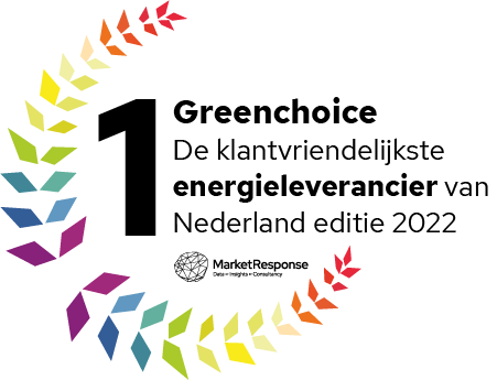Logo van Marketresponse, de organisatie die Greenchoice in 2022 heeft uitgeroepen als meest klantvriendelijke energieleverancier.